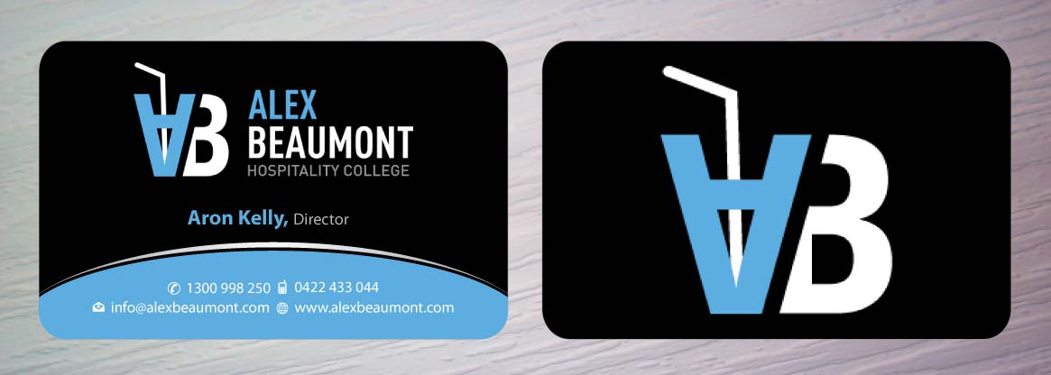 Diseño de Tarjeta de Presentación por Sbss para Alex Beaumont Hospitality College | Diseño #1337687