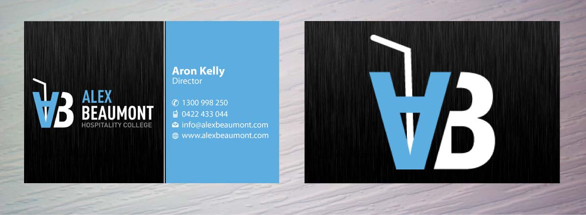 Diseño de Tarjeta de Presentación por Sbss para Alex Beaumont Hospitality College | Diseño #1337695