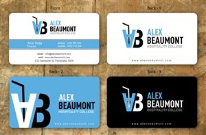 Visitenkarten-Design von Sbss für Alex Beaumont Hospitality College | Design: #1339001