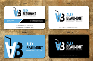 Visitenkarten-Design von Sbss für Alex Beaumont Hospitality College | Design: #1339011