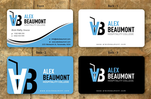 Visitenkarten-Design von Sbss für Alex Beaumont Hospitality College | Design: #1339027