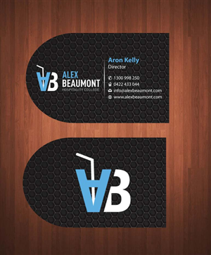 Business Card Design by Sbss for Alex Beaumont Hospitality College | Design: #1339038