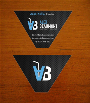 Business Card Design by Sbss for Alex Beaumont Hospitality College | Design: #1339039