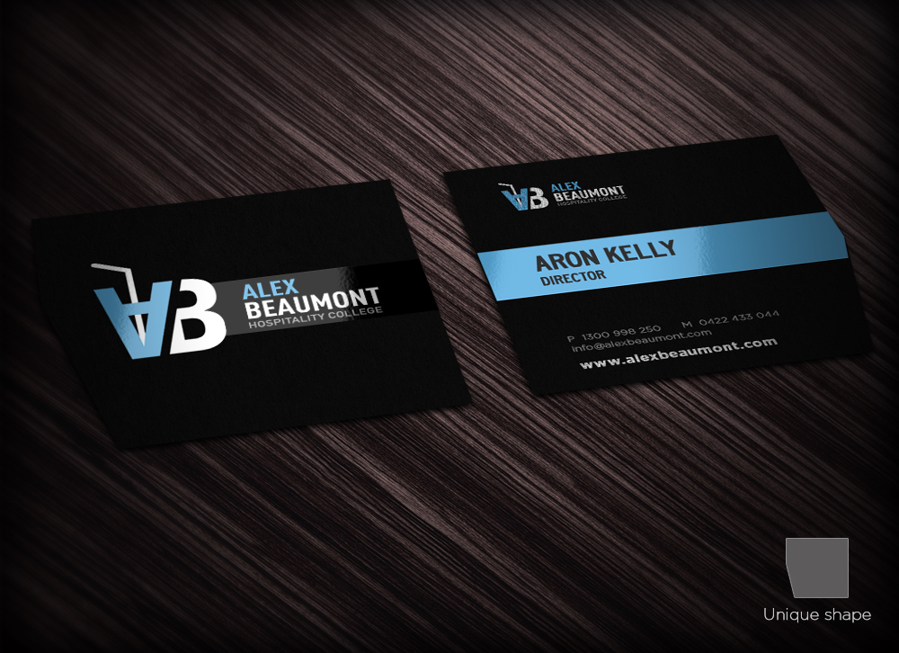 Diseño de Tarjeta de Presentación por yuliusstar para Alex Beaumont Hospitality College | Diseño #1420977