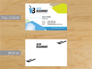Diseño de Tarjeta de Presentación por Jozbel para Alex Beaumont Hospitality College | Diseño #1338492