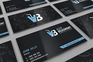 Business Card Design by HYPdesign for Alex Beaumont Hospitality College | Design: #1345394