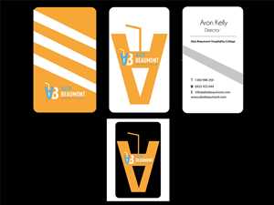 Diseño de Tarjeta de Presentación por jsmart para Alex Beaumont Hospitality College | Diseño: #1365018