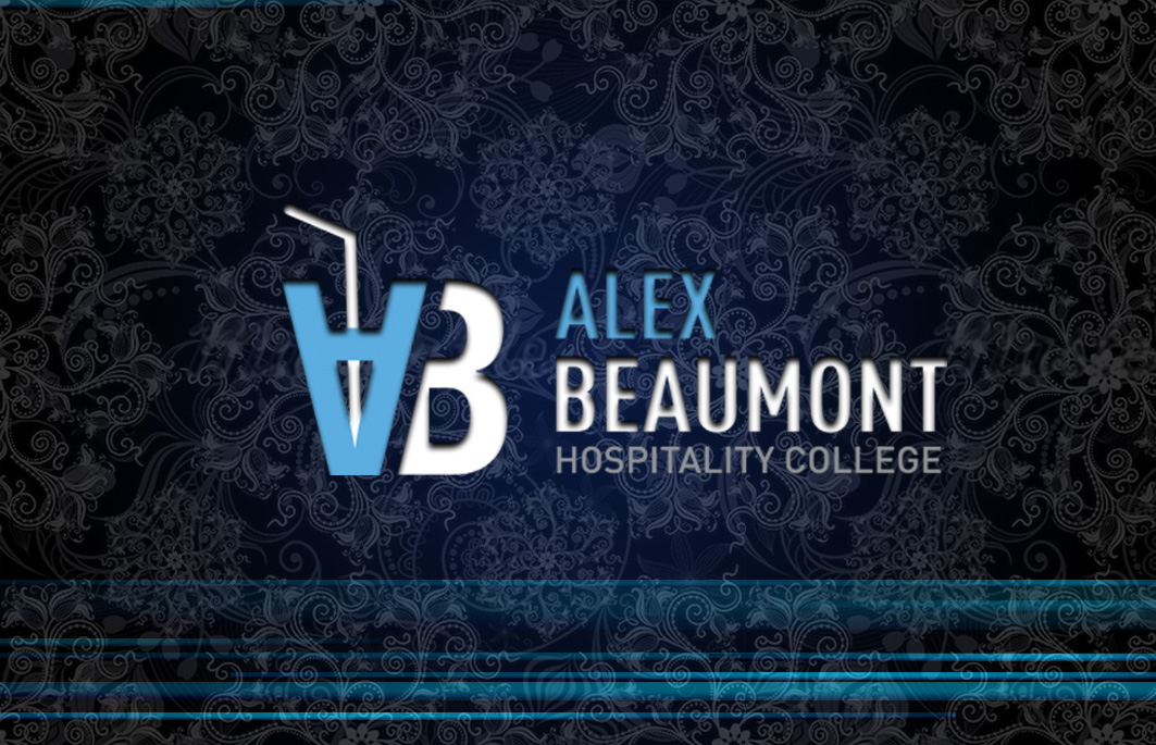 Diseño de Tarjeta de Presentación por Zona44 para Alex Beaumont Hospitality College | Diseño #1346836
