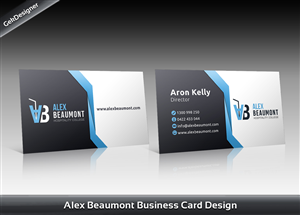 Business Card Design by gekgrfx for Alex Beaumont Hospitality College | Design: #1358697