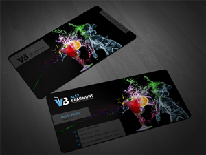 Business Card Design by Scorpius design for Alex Beaumont Hospitality College | Design: #1397525