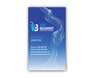 Diseño de Tarjeta de Presentación por above para Alex Beaumont Hospitality College | Diseño: #1389932