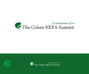 The Cohen NEPA Summit, 2-3 December 2014 | Logo Design by Vetroff