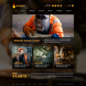 Atlantis Web Design Project