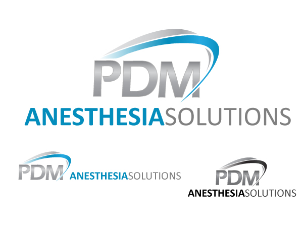 Logo Design by bluberri for PDM Anesthesia Solutions | Design #226408