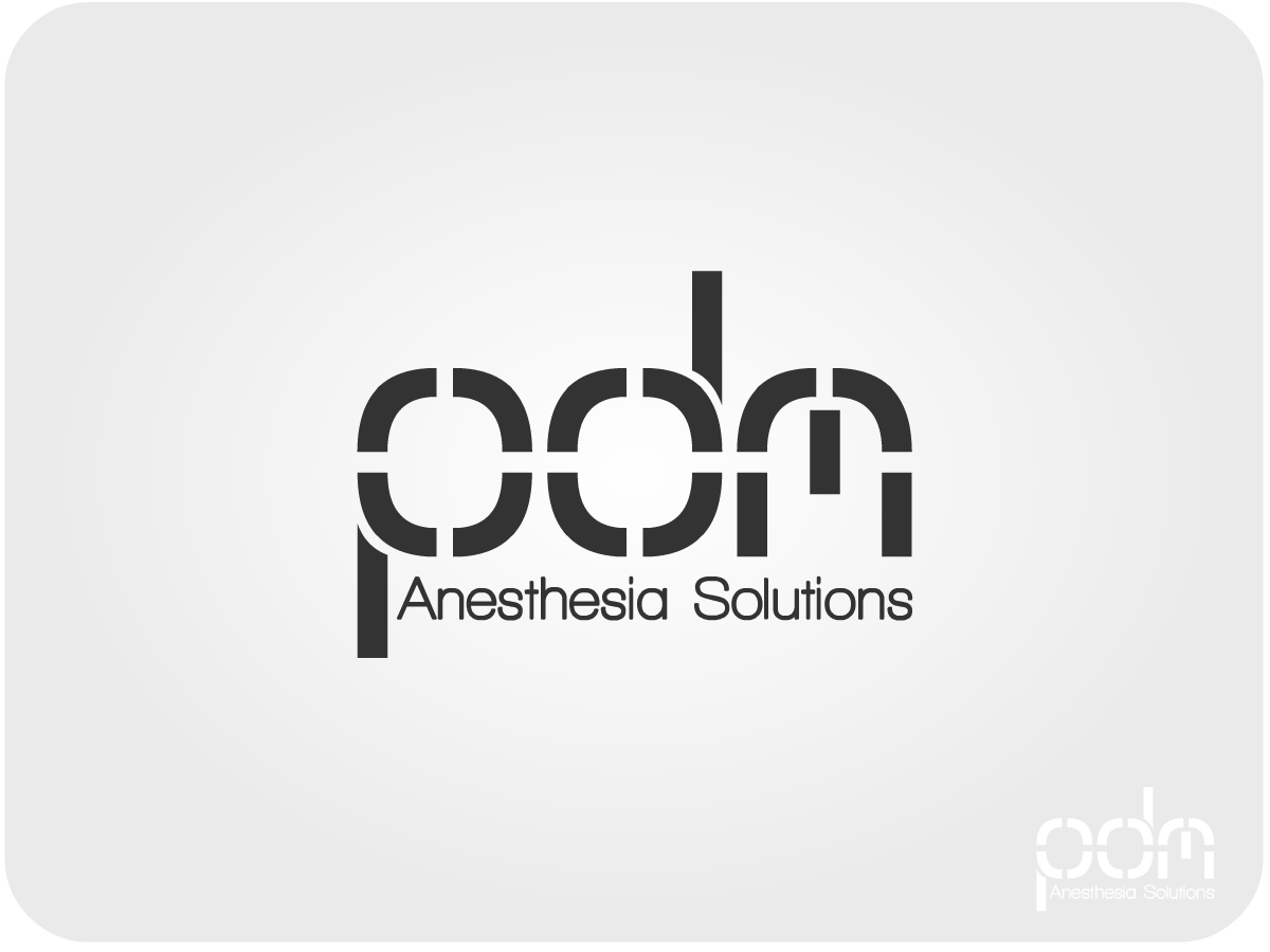 Logo Design by REDcrackers.com for PDM Anesthesia Solutions | Design #229479