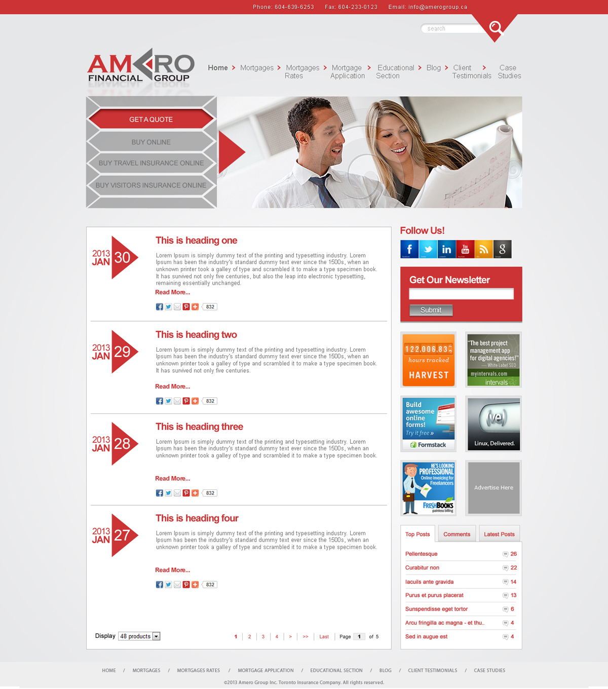 Diseño Wordpress por Impressive Sol para este proyecto | Diseño #1339823