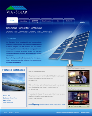 Web Design by a s k advertising for this project | Design: #229759