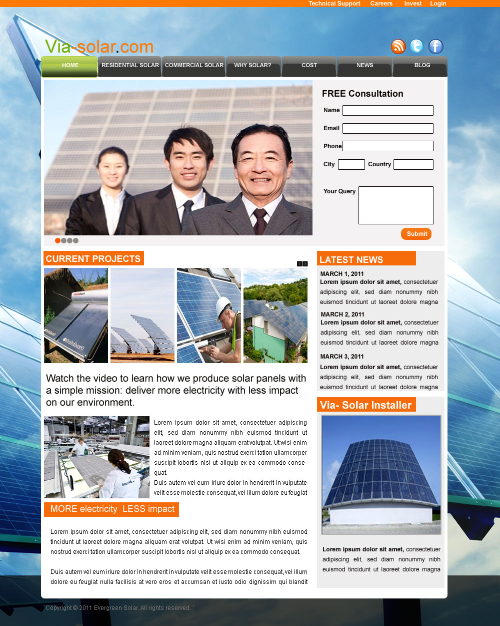 Diseño Web por webwinner para este proyecto | Diseño #223925