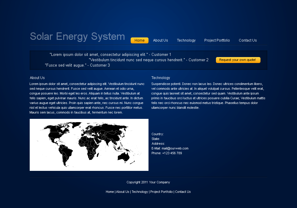 Web Design by Karl Kaju for this project | Design #222260