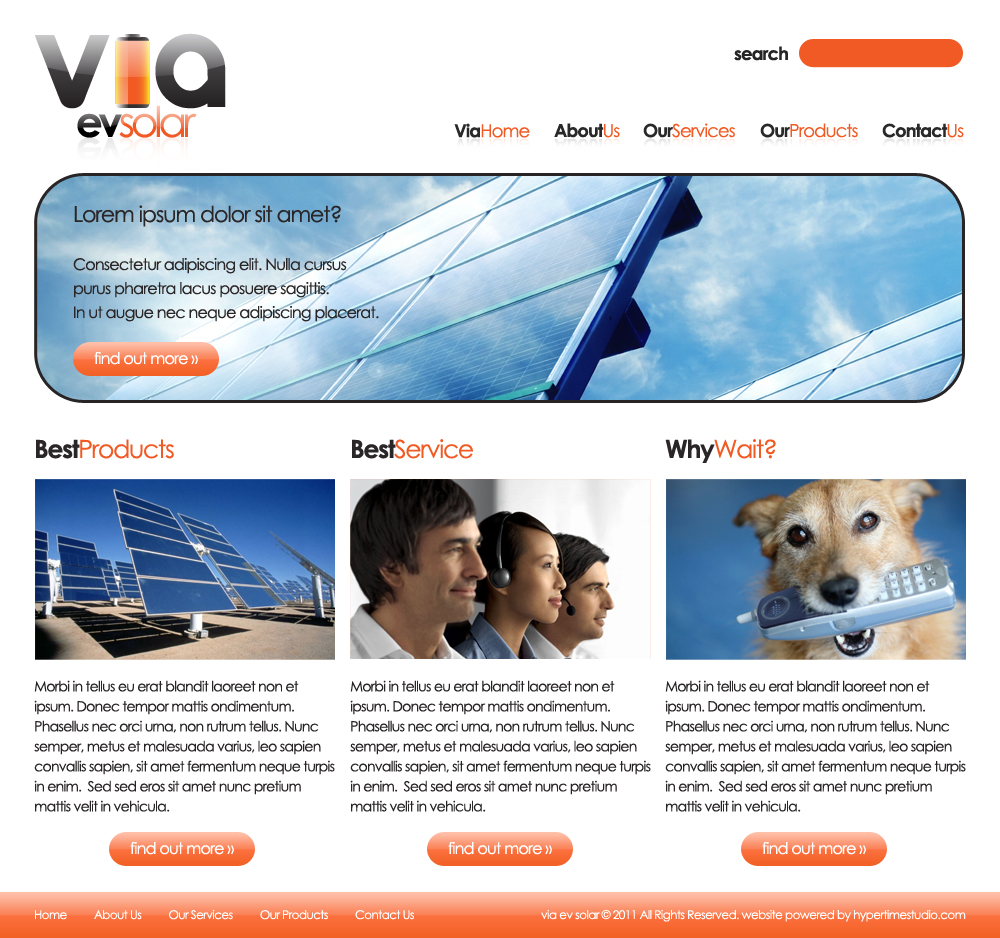 Diseño Web por HyperTime Studio para este proyecto | Diseño #222659