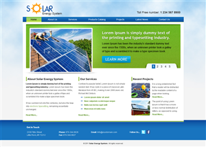Web Design by Manuli for this project | Design #222876