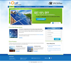 Web Design by Manuli for this project | Design: #224025