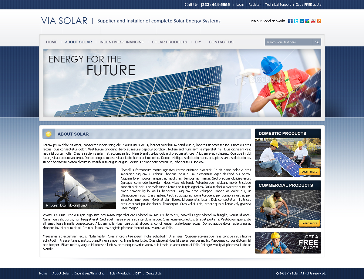 Web Design by James for this project | Design #227644