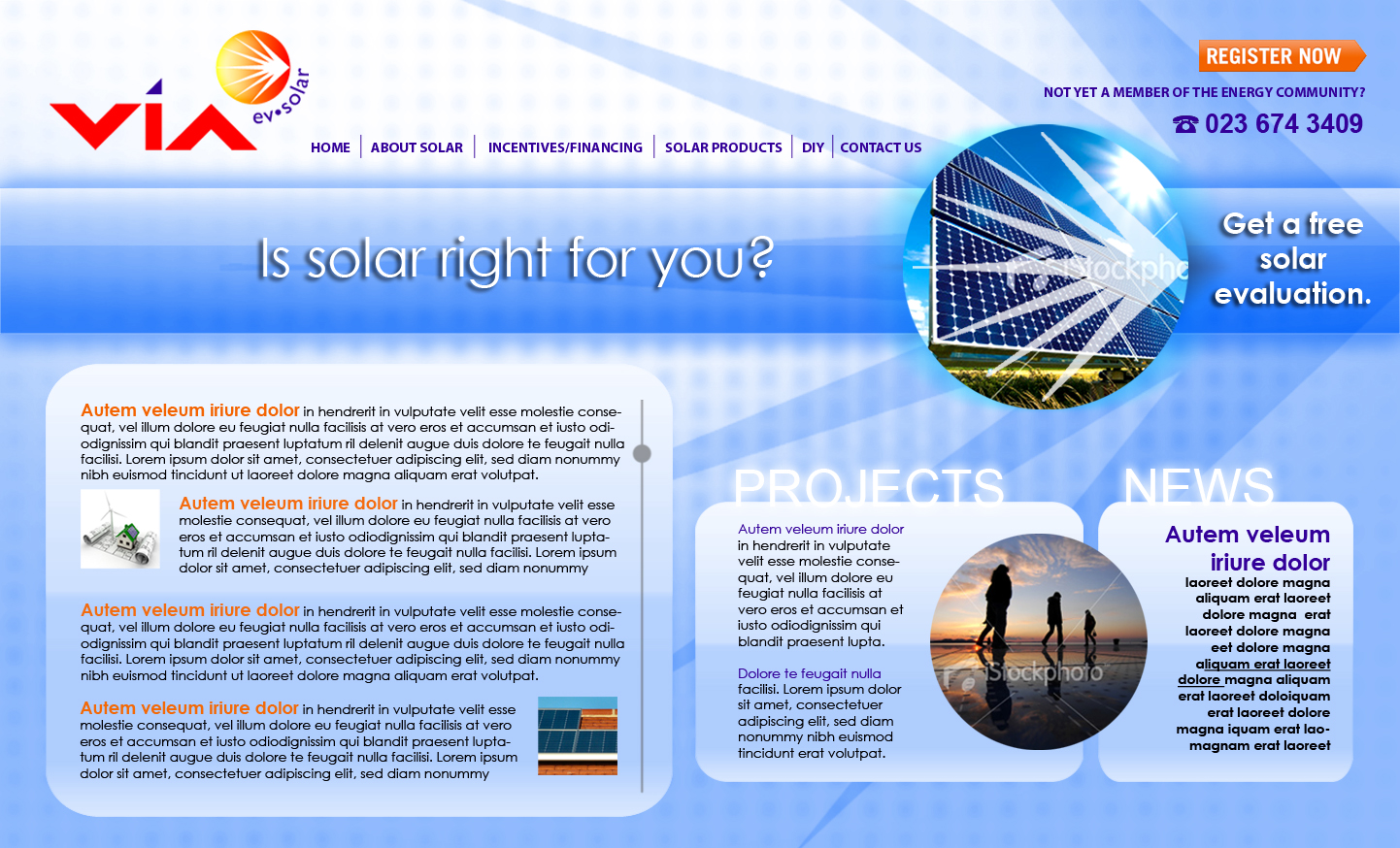 Web Design by Ruan Bomba8 for this project | Design #230217