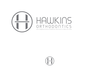 Diseño de Logo por GGV para Hawkins Orthodontics | Diseño: #4787884