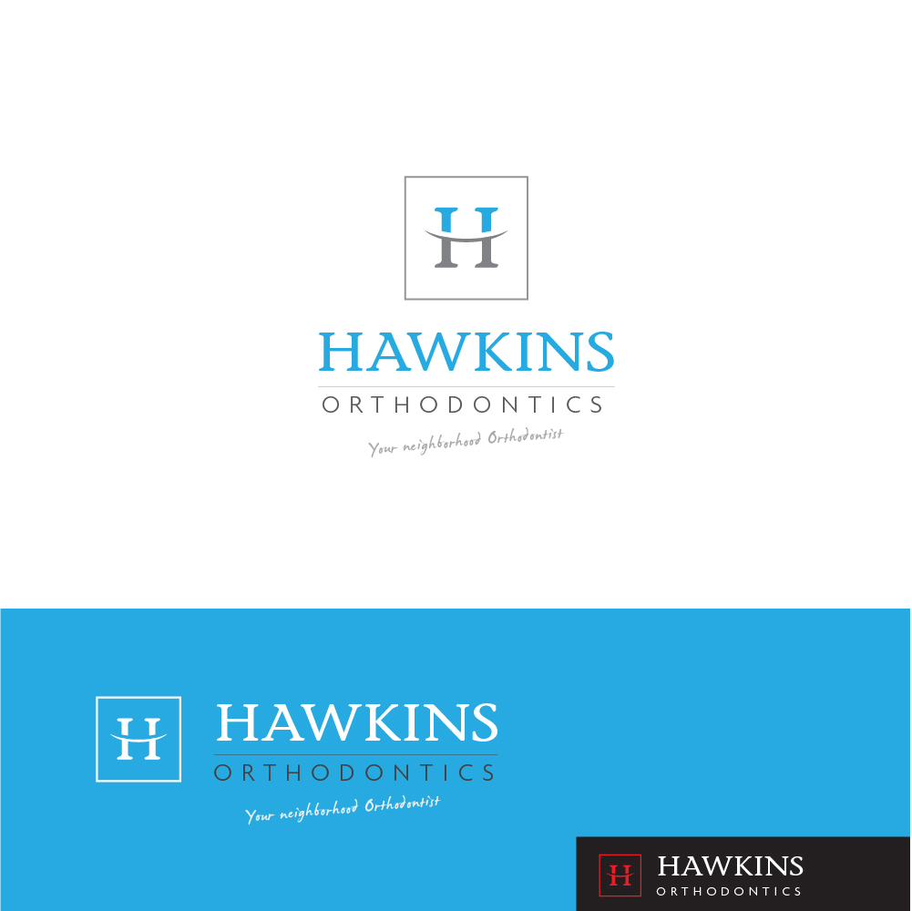Logo-Design von LORIKEET CG für Hawkins Orthodontics | Design #4787733