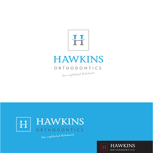 Diseño de Logo por LORIKEET CG para Hawkins Orthodontics | Diseño: #4787733