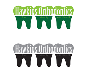 Diseño de Logo por Doogie73 para Hawkins Orthodontics | Diseño: #4748327