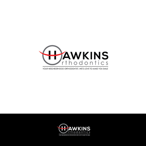 Diseño de Logo por WhiteBricks para Hawkins Orthodontics | Diseño: #4703607