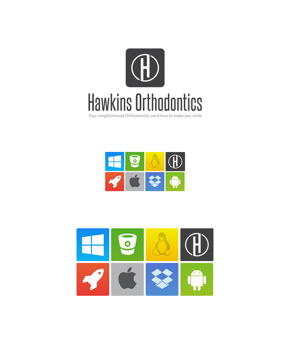 Logo Design by art by SUGU for Hawkins Orthodontics | Design #4780080