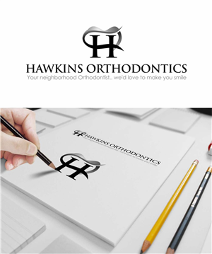 Logo Design by A+Signs for Hawkins Orthodontics | Design: #4787680