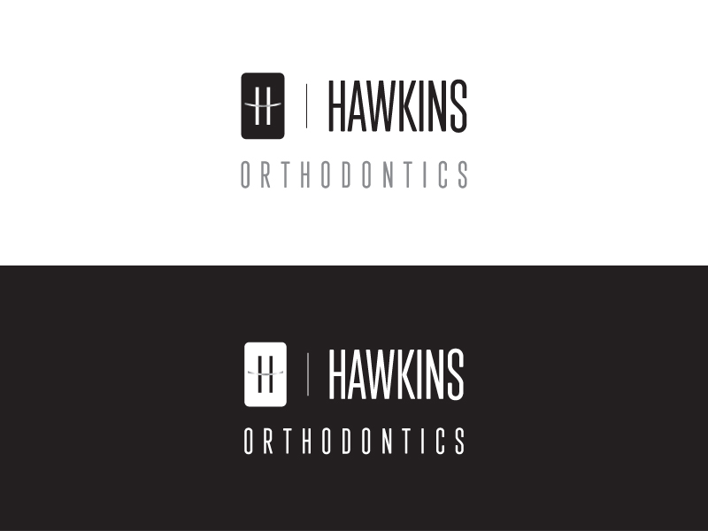 Diseño de Logo por Brando ST para Hawkins Orthodontics | Diseño: #5419505