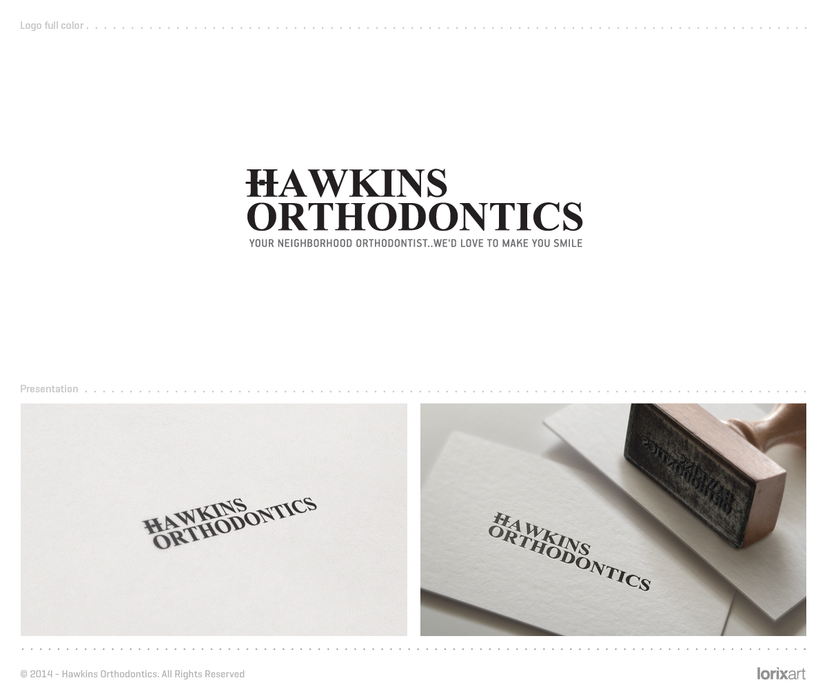 Logo-Design von lorixart für Hawkins Orthodontics | Design #4784475