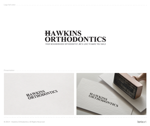 Diseño de Logo por lorixart para Hawkins Orthodontics | Diseño: #4784475