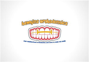 Logo Design by Crayon of Sky for Hawkins Orthodontics | Design: #4717315