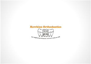 Logo Design by Crayon of Sky for Hawkins Orthodontics | Design: #4727543