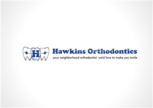 Logo Design by Crayon of Sky for Hawkins Orthodontics | Design: #4727546