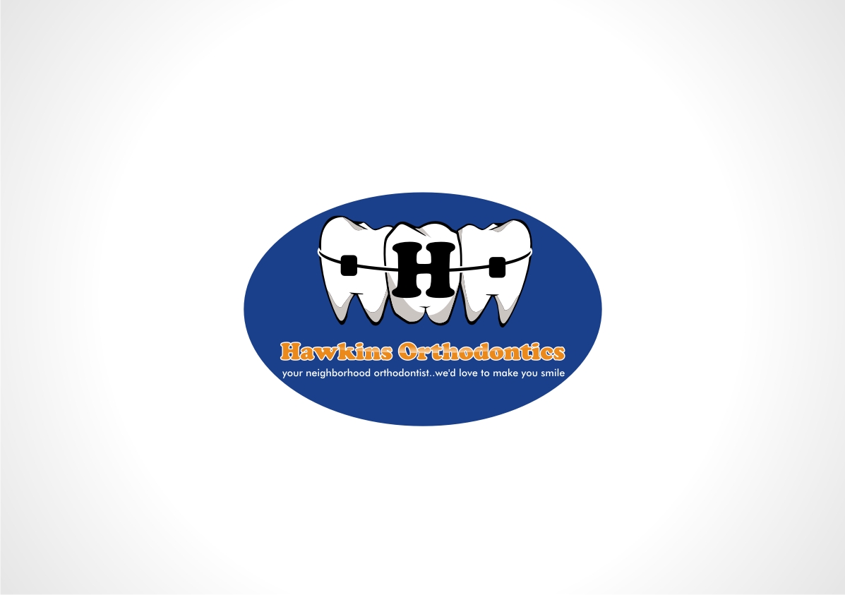 Logo Design by Crayon of Sky for Hawkins Orthodontics | Design #4727552