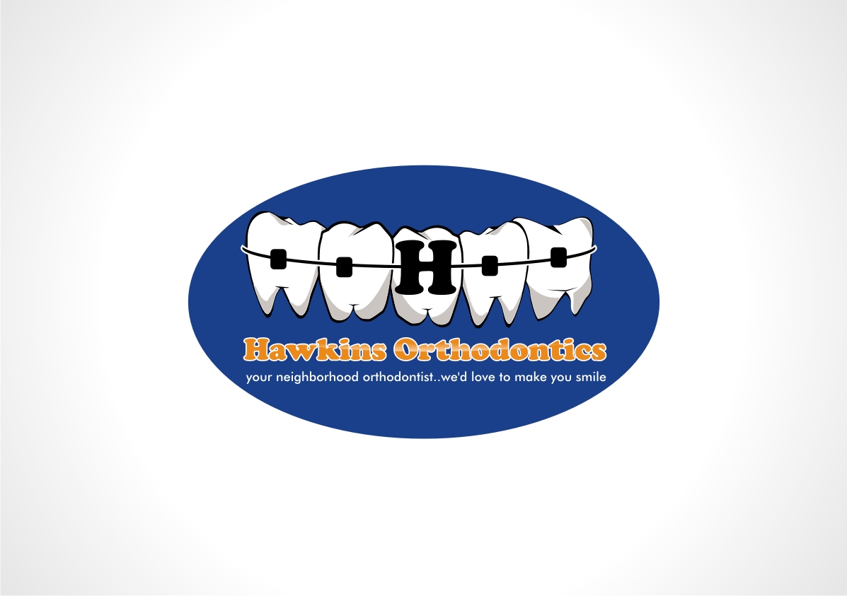Logo Design by Crayon of Sky for Hawkins Orthodontics | Design #4727555