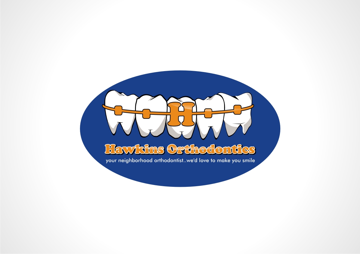 Logo Design by Crayon of Sky for Hawkins Orthodontics | Design #4727557
