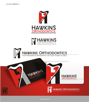 Diseño de Logo por Drago para Hawkins Orthodontics | Diseño: #4835949