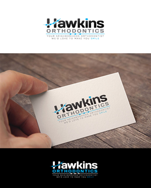 Logo-Design von Logoziner für Hawkins Orthodontics | Design #4787030