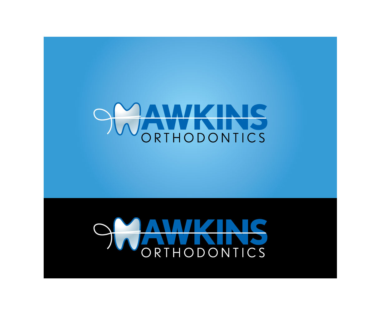 Logo Design by river graphics for Hawkins Orthodontics | Design #4787181