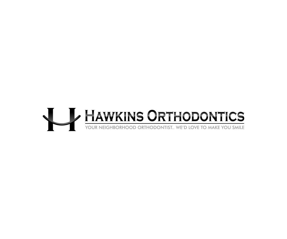 Diseño de Logo por M Sidik Pramono para Hawkins Orthodontics | Diseño #4773588