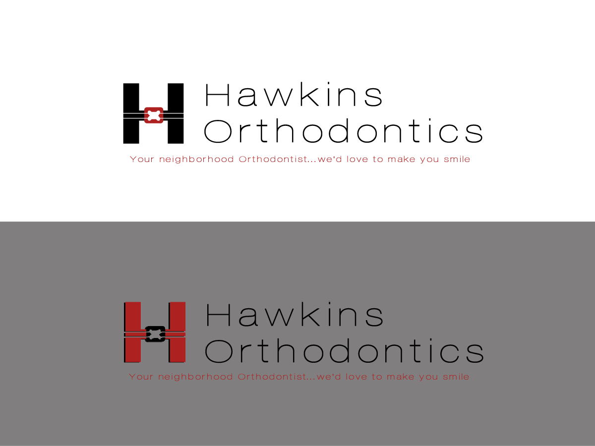 Logo Design by Joe McCluskey for Hawkins Orthodontics | Design #4705215