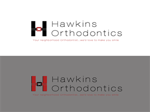 Logo Design by Joe McCluskey for Hawkins Orthodontics | Design: #4705215